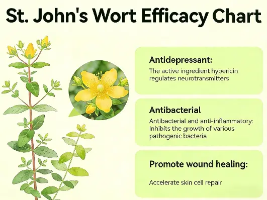 Hypericum perforatum extract powder